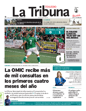 Portada La Tribuna de Toledo