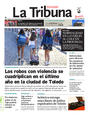 Portada La Tribuna de Toledo