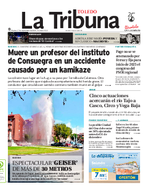 Portada La Tribuna de Toledo