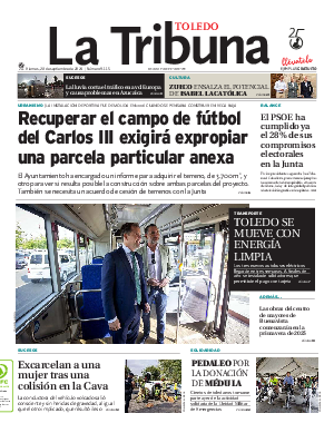 Portada La Tribuna de Toledo