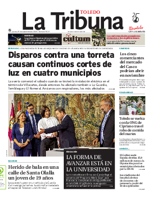 Portada La Tribuna de Toledo