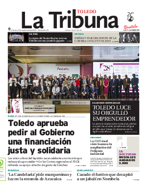 Portada La Tribuna de Toledo