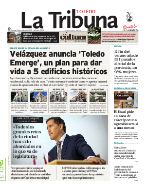 Portada La Tribuna de Toledo