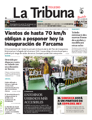 Portada La Tribuna de Toledo