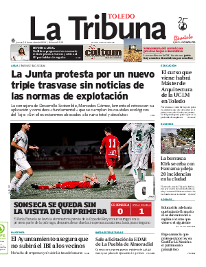 Portada La Tribuna de Toledo