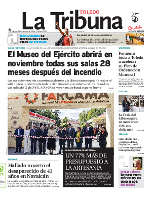 Portada La Tribuna de Toledo