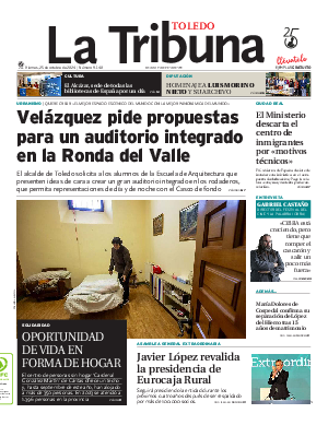 Portada La Tribuna de Toledo