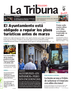 Portada La Tribuna de Toledo