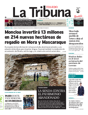 Portada La Tribuna de Toledo