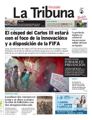 Portada La Tribuna de Toledo