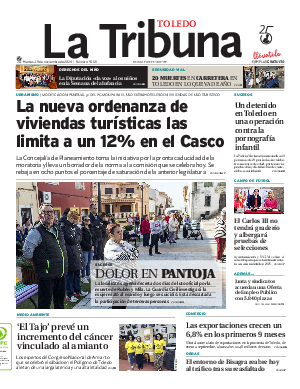 Portada La Tribuna de Toledo