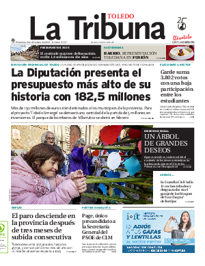 Portada La Tribuna de Toledo