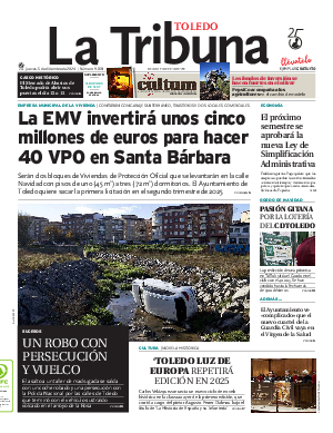 Portada La Tribuna de Toledo