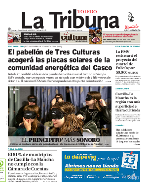 Portada La Tribuna de Toledo