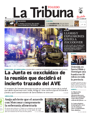 Portada La Tribuna de Toledo