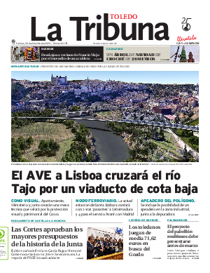 Portada La Tribuna de Toledo