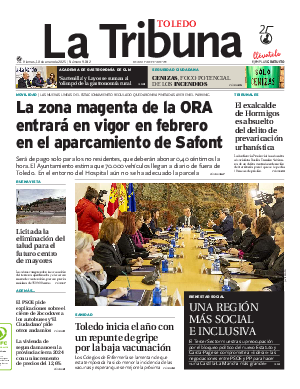 Portada La Tribuna de Toledo