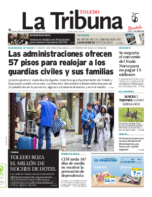 Portada La Tribuna de Toledo