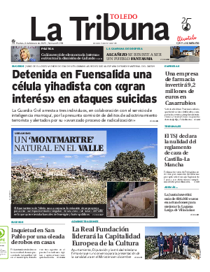 Portada La Tribuna de Toledo