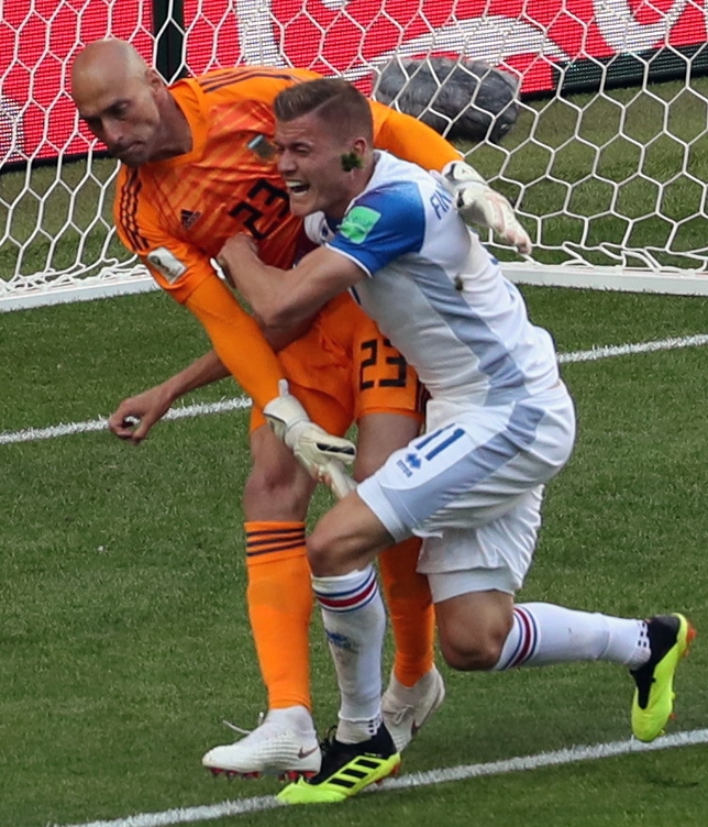 Group D Argentina vs Iceland  / ABEDIN TAHERKENAREH