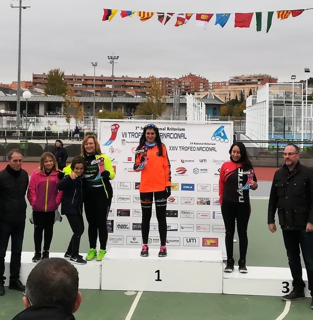 Raquel Berraco e Isidoro Candel, segundos en Arganda