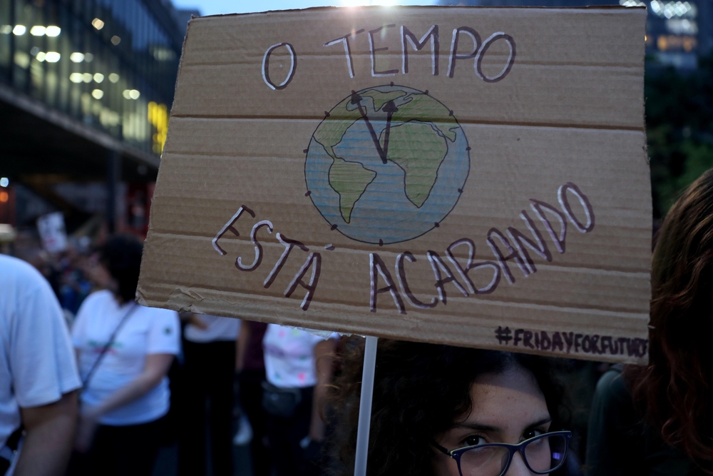 Manifestación Sao Paulo contra el cambio climático  / FERNANDO BIZERRA JR.