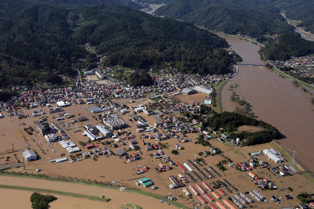 Typhoon Hagibis aftermath  / JIJI PRESS