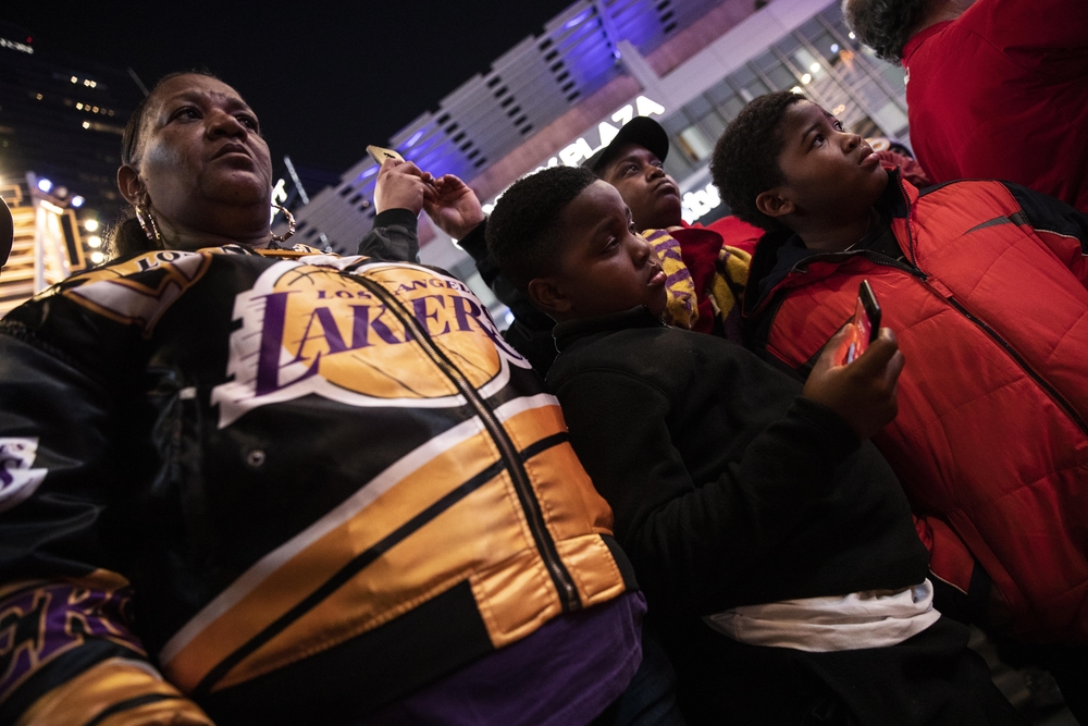 Former Los Angeles Laker Kobe Bryant dies in helicopter crash  / ETIENNE LAURENT