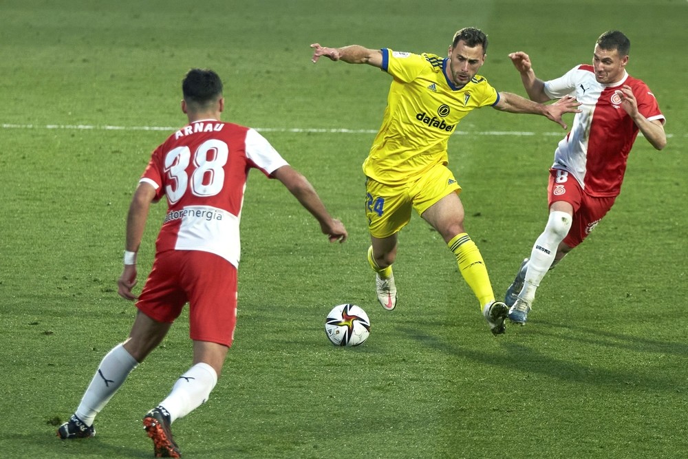 El Girona da la sorpresa ante el Cádiz 