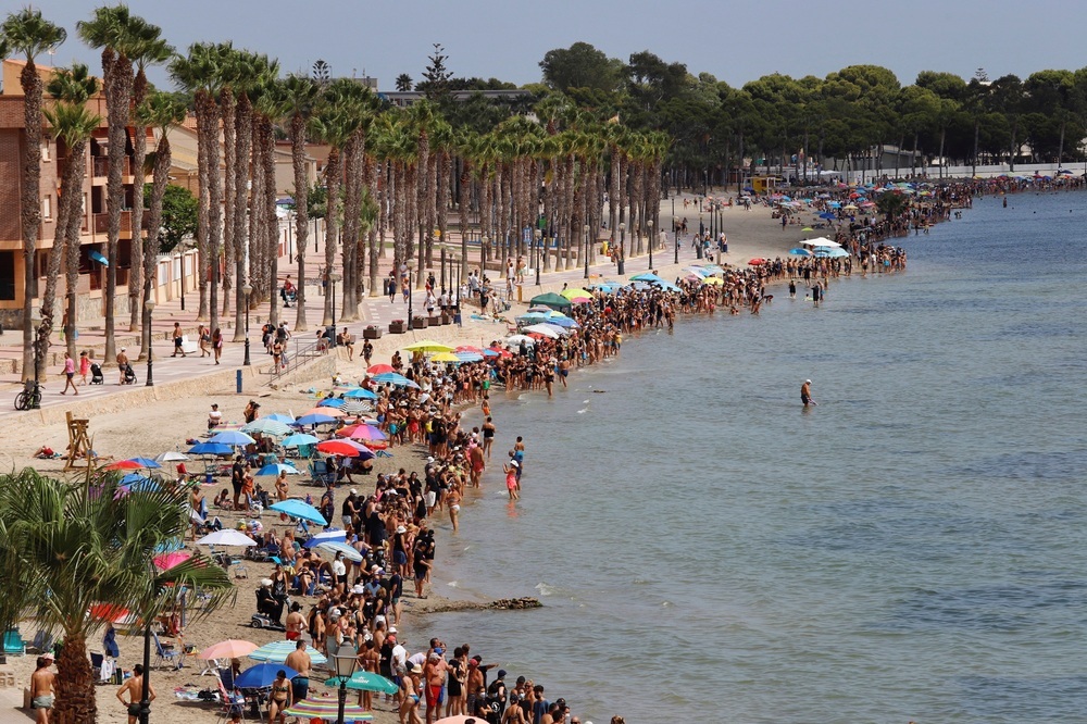 Un 'abrazo' al Mar Menor