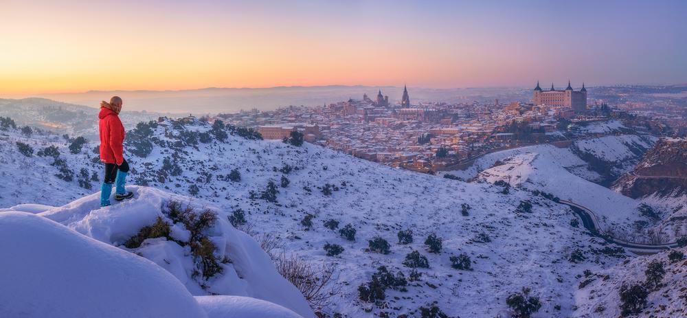 La crónica fotográfica del Toledo nevado que regala Ferrero