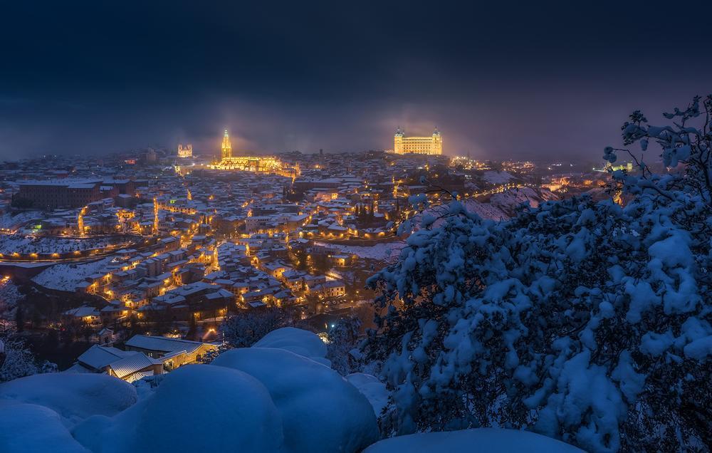 La crónica fotográfica del Toledo nevado que regala Ferrero