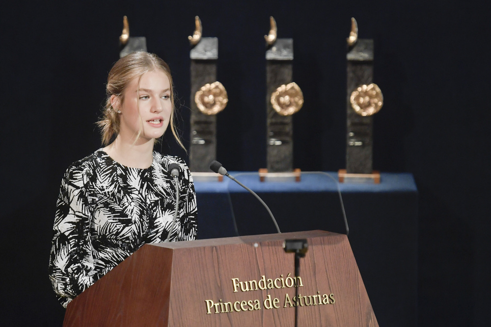 Ceremonia de entrega de la 42 edición de los Premios Princesa de Asturias  / ELOY ALONSO