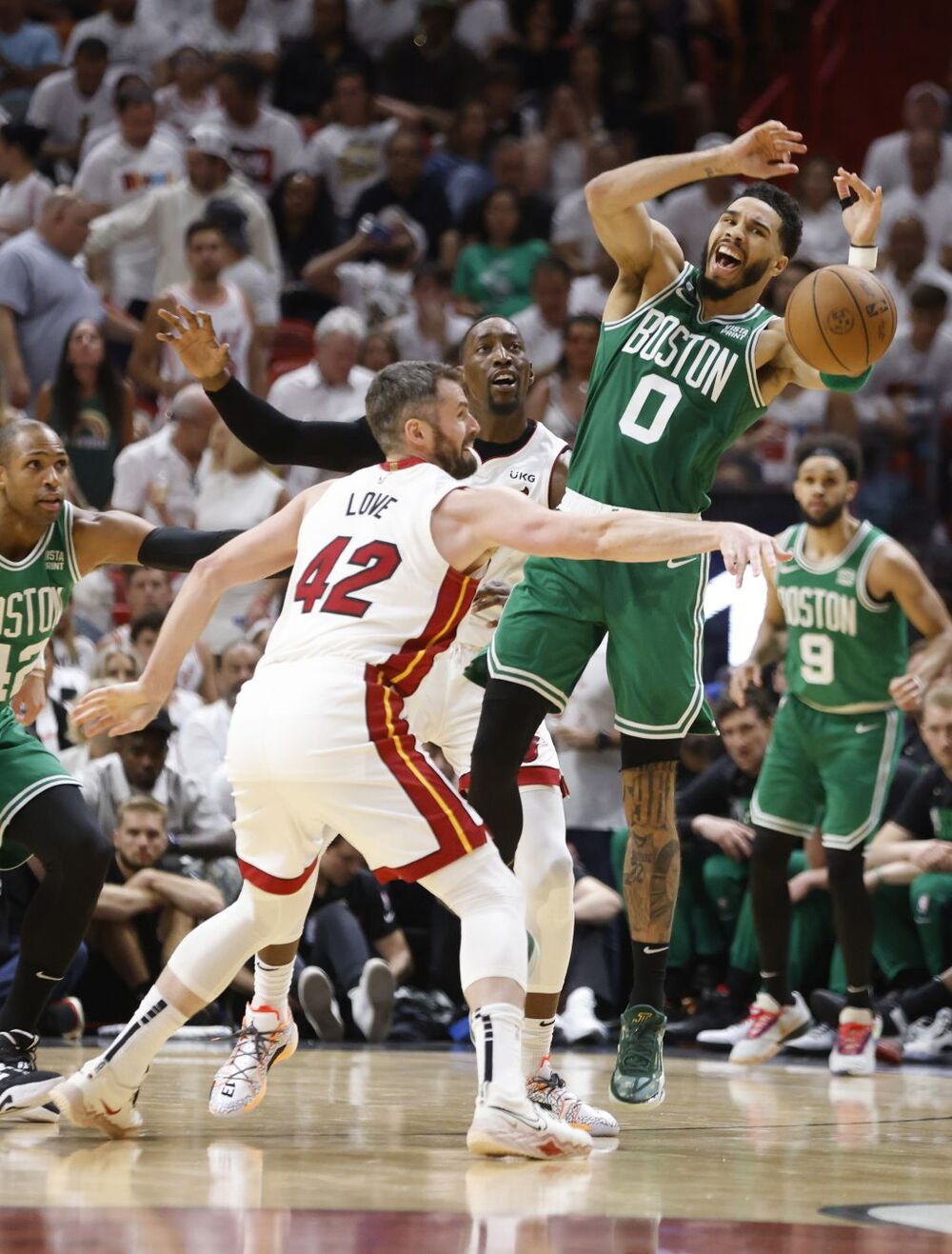 NBA Playoffs Eastern Conference Finals Boston Celtics at Miami Heat  / RHONA WISE