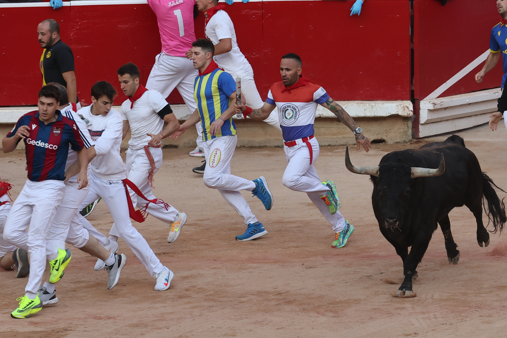 Séptimo encierro de los Sanfermines  / EFE