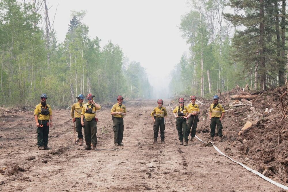 Canada Wildfires continue to impact US air quality  / ALBERTA WILDFIRE HANDOUT