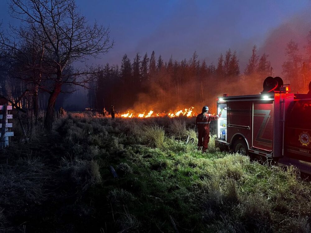 Canada Wildfires continue to impact US air quality  / ALBERTA WILDFIRE HANDOUT