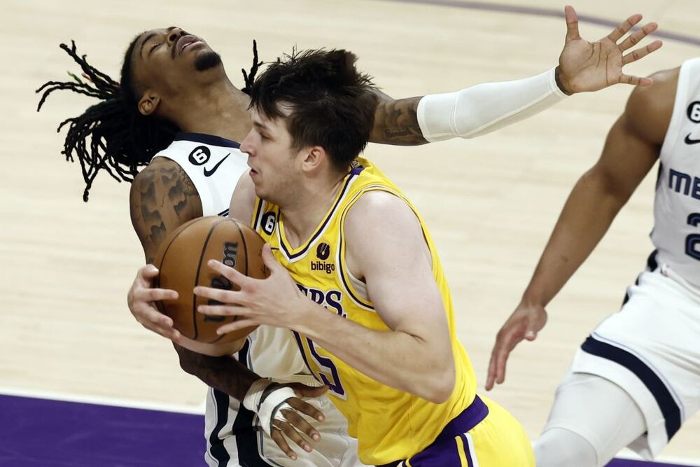 NBA Playoffs - Memphis Grizzlies at Los Angeles Lakers