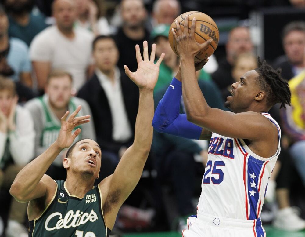 NBA Playoffs - Philadelphia 76ers at Boston Celtics  / CJ GUNTHER