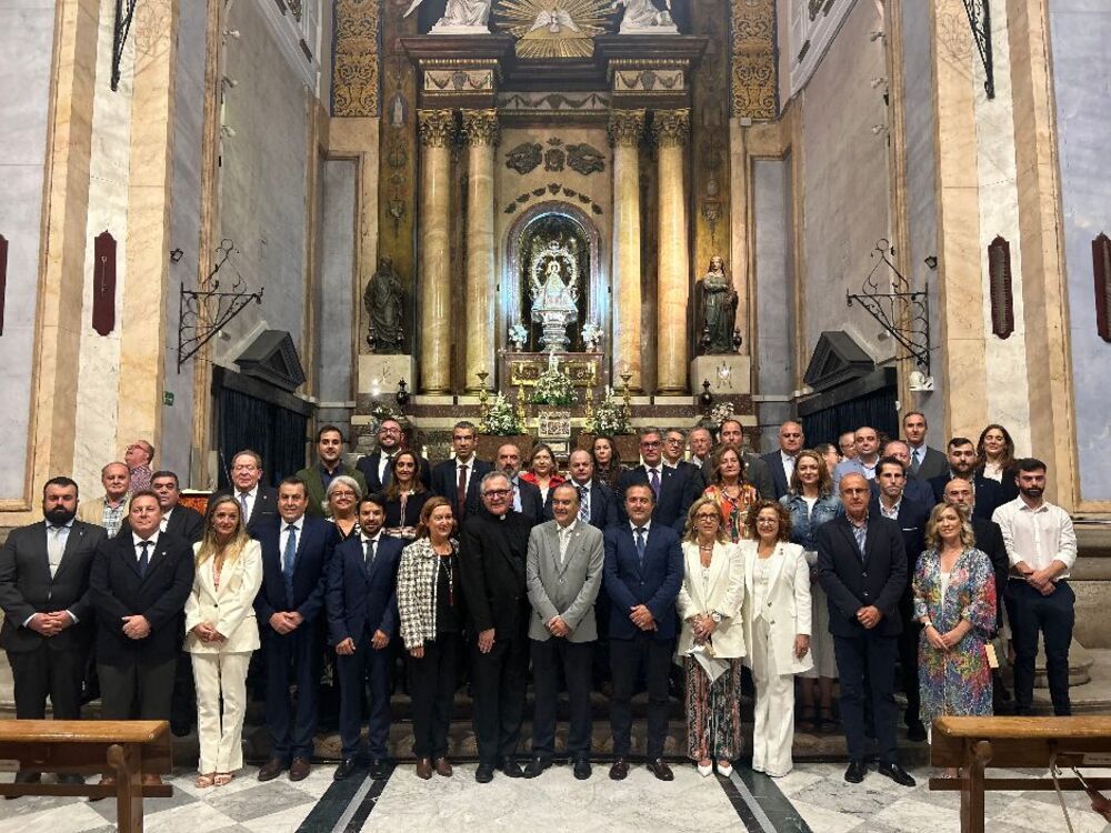 La misa de San Mateo se celebró en la Basílica del Prado.