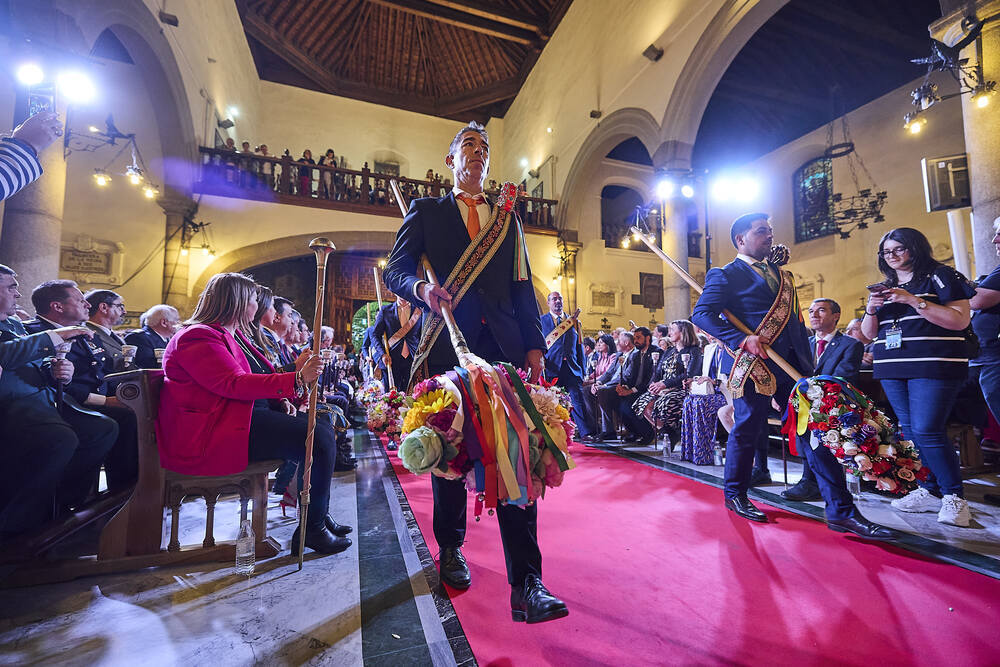 La Basílica del Prado, abarrotada para la ofrenda de Mondas