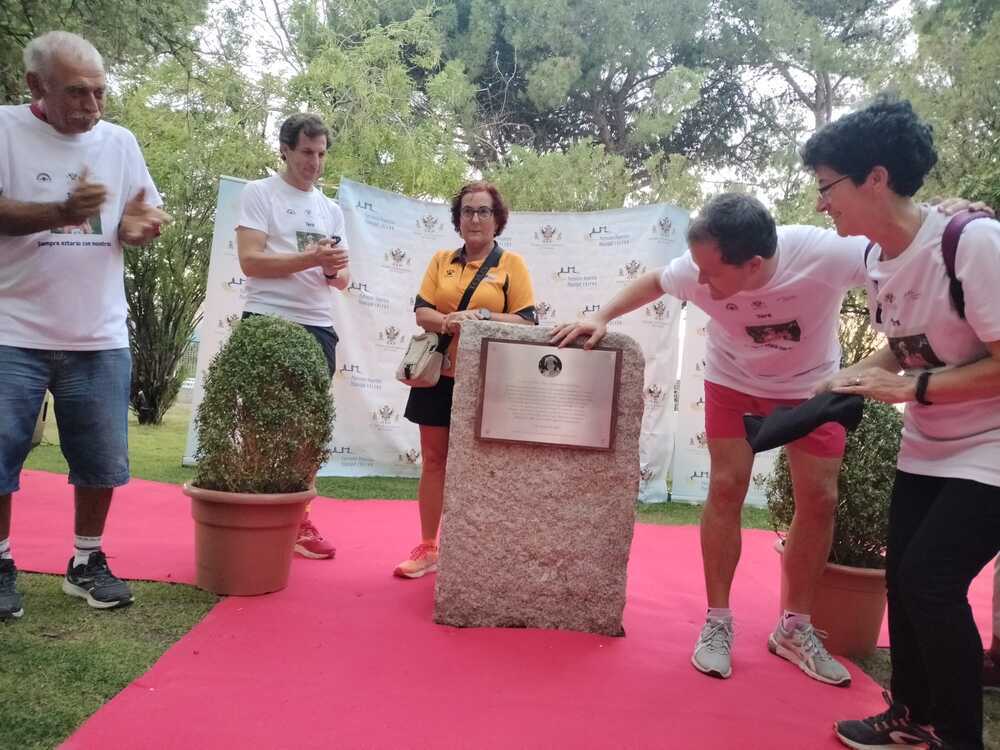 El Ayuntamiento organizó este lunes el homenaje a la corredora fallecida el pasado mes de julio