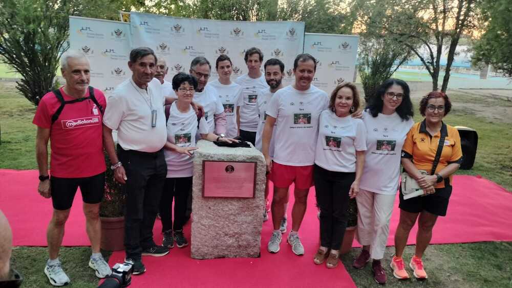 El Ayuntamiento organizó este lunes el homenaje a la corredora fallecida el pasado mes de julio