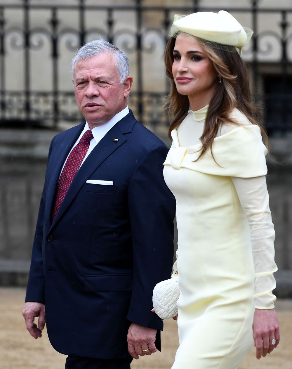 Abdullah II bin Al-Hussein, el Rey de Jordania, y la Reina Rania Al Abdullah.  / ANDY RAIN