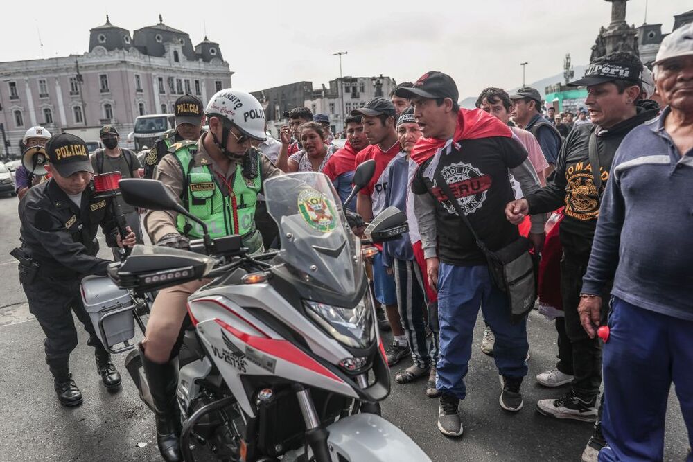 Manifestaciones antigubernamentales en Perú  / ALDAIR MEJIA