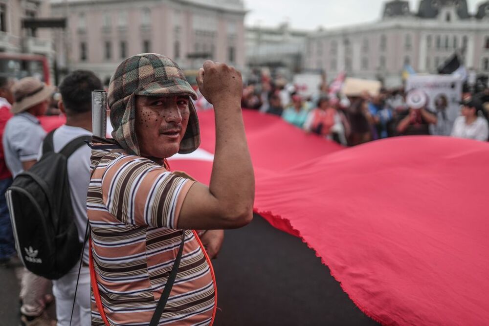 Manifestaciones antigubernamentales en Perú  / ALDAIR MEJIA