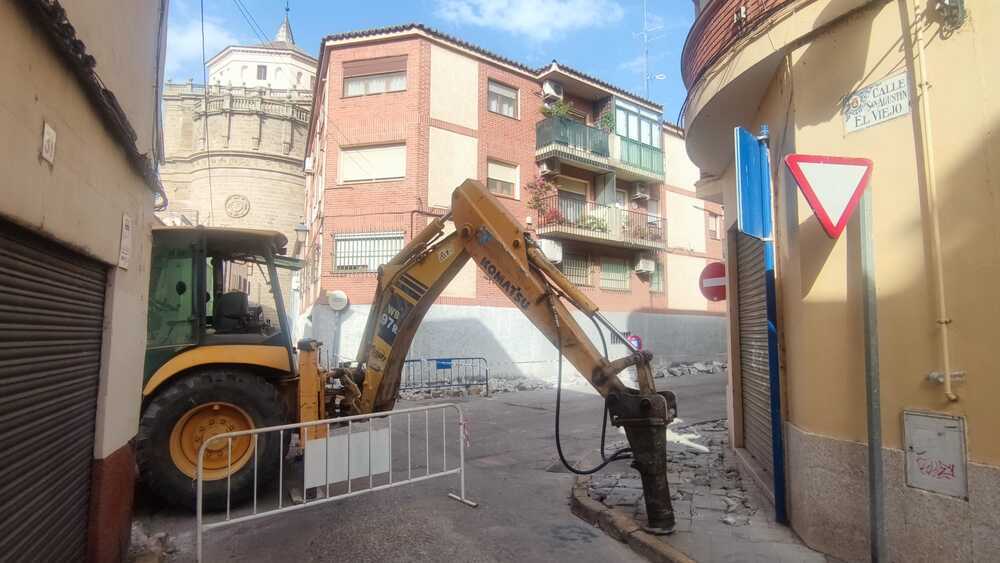 La mejora de accesibilidad del Casco sigue por calle Río Tajo