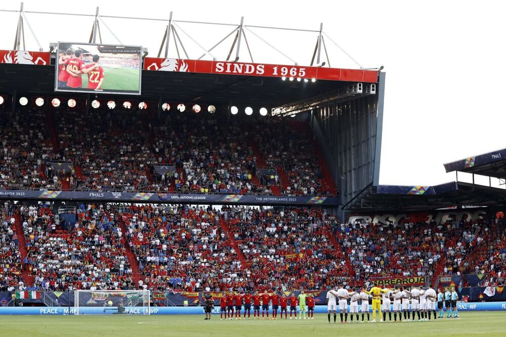 UEFA Nations League semi-final - Spain vs Italy  / MAURICE VAN STEEN