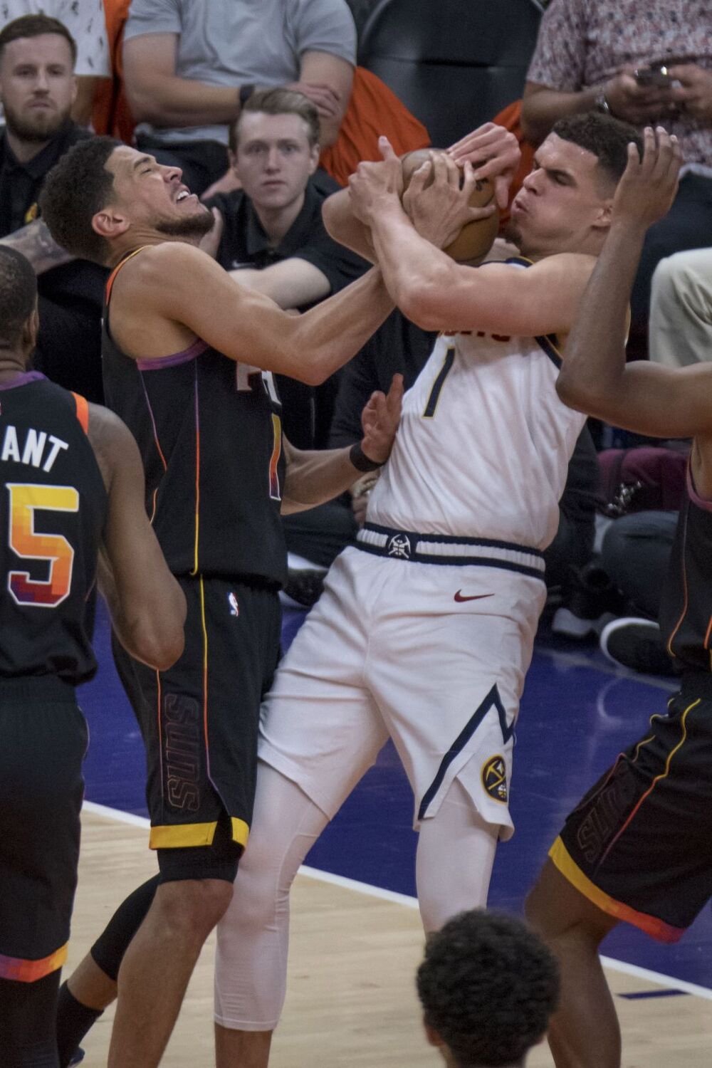 NBA Playoffs - Denver Nuggets at Phoenix Suns  / RICK D'ELIA