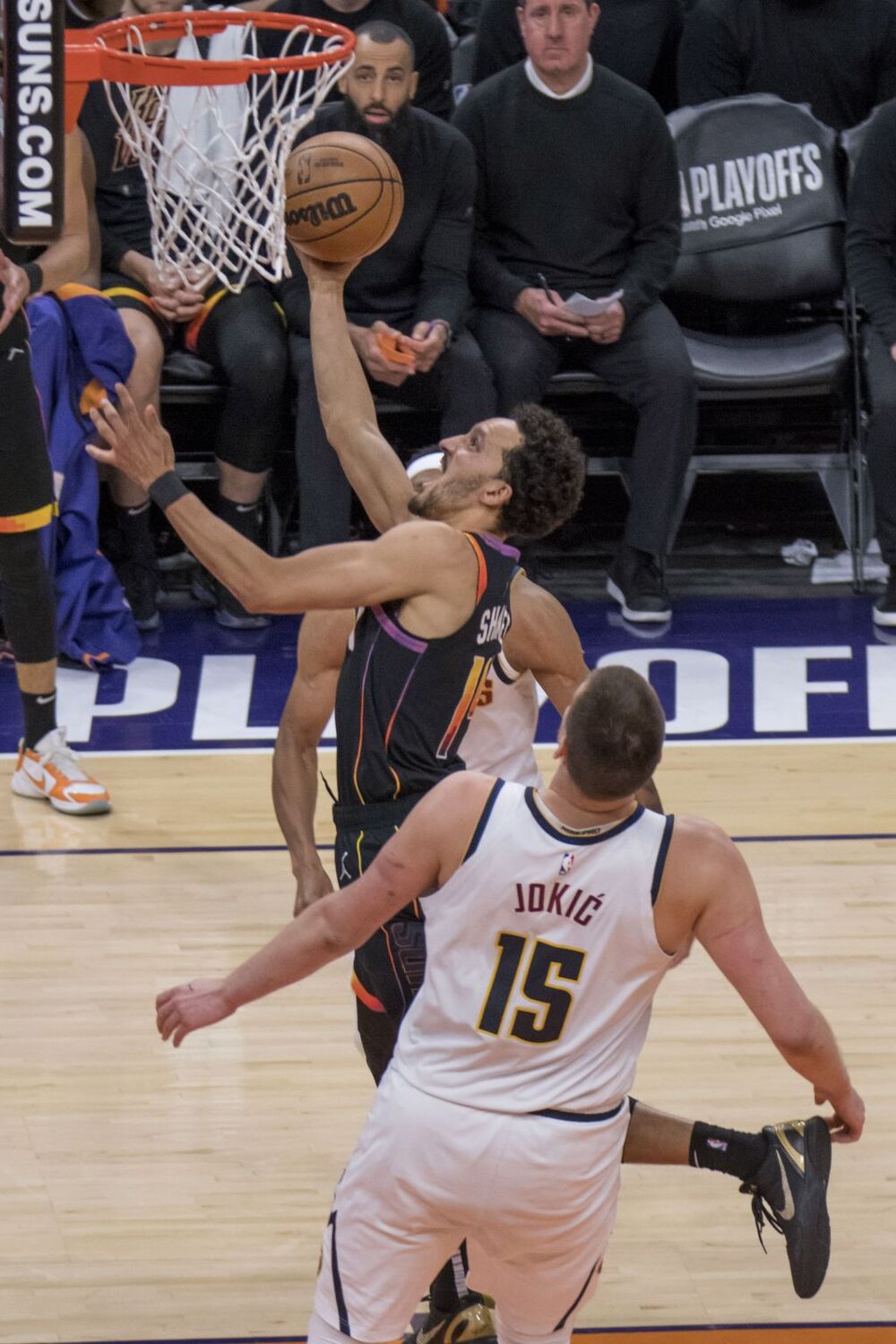 NBA Playoffs - Denver Nuggets at Phoenix Suns  / RICK D'ELIA